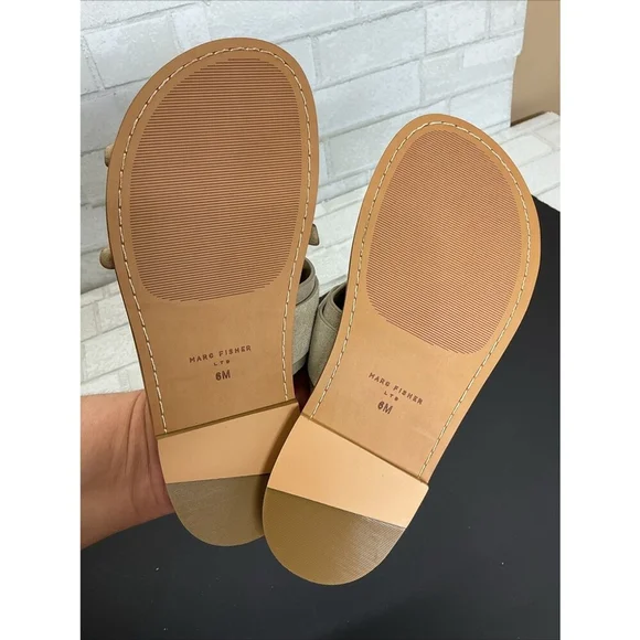 Marc Fisher Sandals Size 6 Brown Color In New Condition - Picture 3 of 4